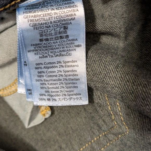 Michael Kors Blue Straight Denim Jeans Size 10R Boot Cut - Picture 9 of 9